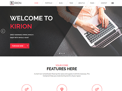 Kirion - Multipurpose WordPress Theme