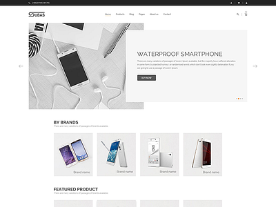 Subas – Electronics eCommerce Bootstrap Template $8.00