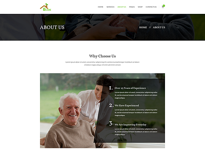 Senior Care PSD Template activities assisted living elderly employee training health health care healthcare housing nursing home old senior services