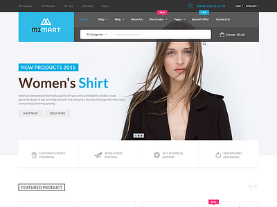 Mimart - Multipurpose Ecommerce Template