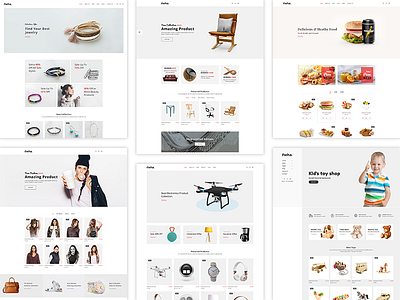 Neha - Minimalist eCommerce Template