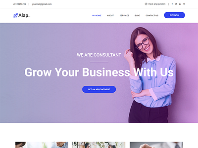 Alap - Business and Consultancy WordPress Theme accountants advisors business consultancy consultant consulting corporate finance financial insurance lawyers mentors