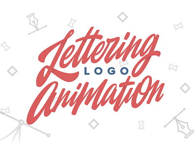 Lettering Logo Animation animation behance lettering logo logotype