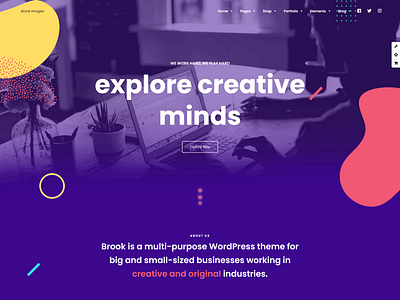 Brook   Creative Agency   Business HTML Template