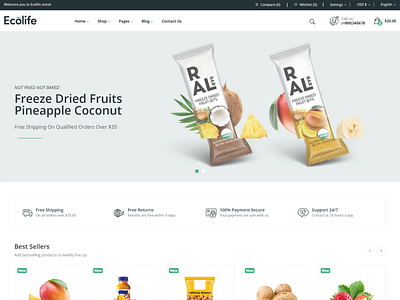 Ecolife   Multipurpose eCommerce HTML Template