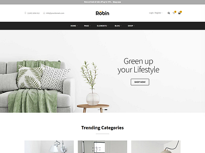 Furniture HTML Template   Robin