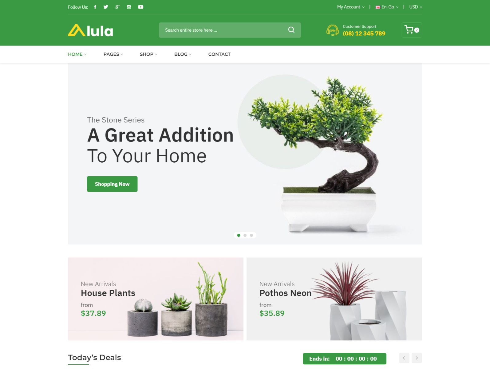 Alula Multipurpose ECommerce HTML Template By HasTech On Dribbble