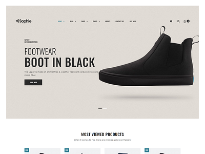 Minimal WooCommerce Theme   Sophie