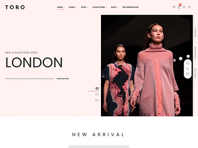 Toro Minimal eCommerce HTML Template bootstrap ecommerce electronic fashion store furniture luxury fashion minimal ecommerce modern multipurpose online ecommerce online shop responsive website template