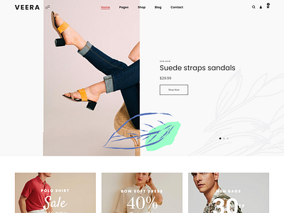 Veera   Multipurpose eCommerce Bootstrap 4 Template