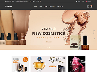 Scent - Beauty HTML5 Responsive Website Template