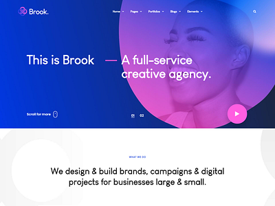 Brook   React JS Creative Multipurpose Template