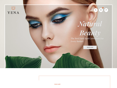 Yena Beauty Cosmetic HTML Template beauty beauty center clean cosmetics ecommerce template html5 makeup modern perfume products responsive html shop shopping skin care store