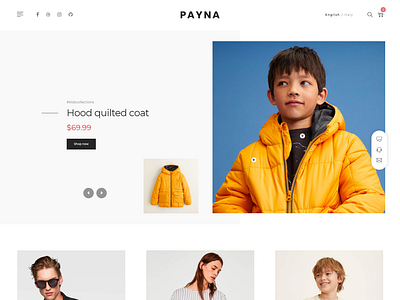 Payna   Minimal eCommerce HTML Template