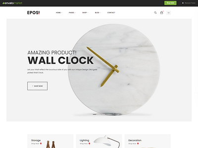 Eposi – Furniture Shop HTML Template