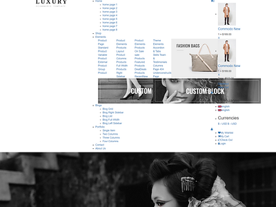 Luxury - Fashion Store HTML Template