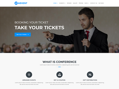 WPadvent - Event and Conference WordPress Theme