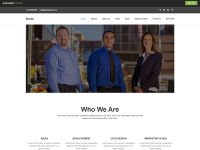 Bustle - Corporate WordPress Theme