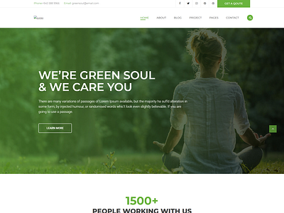 Green Soul - Environment WordPress Theme