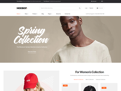 Fashion Shopify Theme - Mooboo