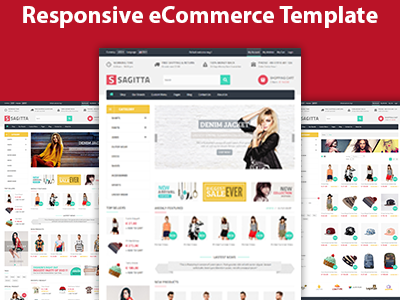 Sagitta - Responsive eCommerce HTML Template bootstrap clothes shop e commerce theme fashion fashion shop html5 shoe shopping tools shop