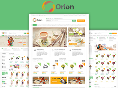 Orion - Mega Shop Bootstrap Template bootstrap clothes clothes shop cookery digital fashion flowers furniture html5 responsive shoe shopping