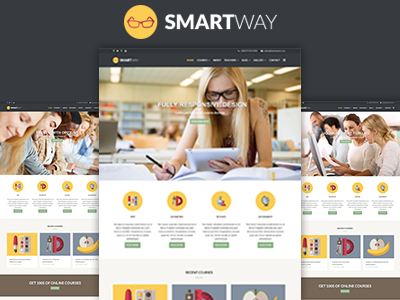 Smartway – Selling Courses VirtueMart Template classes e learning education learning management system lessons lms mobile online learning responsive studying teaching tutoring