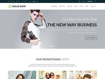 Holax - Multipurpose HTML eCommerce Template