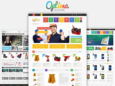 Optima - Responsive eCommerce HTML5 Template bootstrap clothes ecommerce electronic fashion html5 mega store shoe