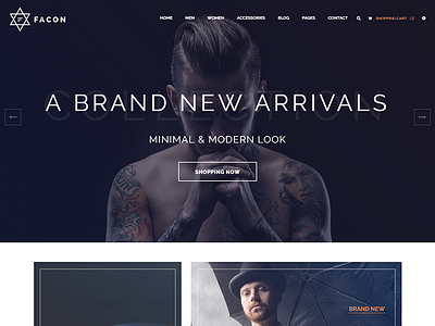 Facon - eCommerce Fashion Template