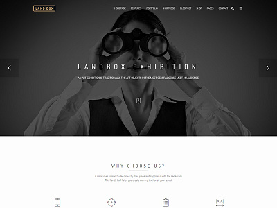 Landbox - Multipurpose HTML5 Template agency bootstrap clean design corporate ecwid flat design hikashop html5 multi purpose