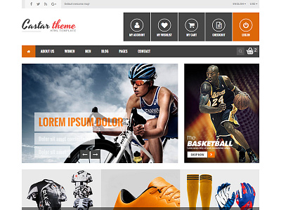 Castar - eCommerce HTML5 Template