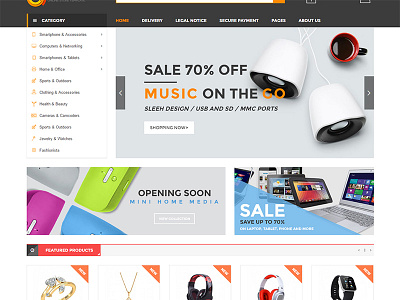 Timeplus - Mega Store Bootstrap Template