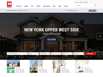Homeworld - Responsive Real Estate HTML5 Template advance search corporate flat homes houses offices property real estate real estate agent realtor rent sale
