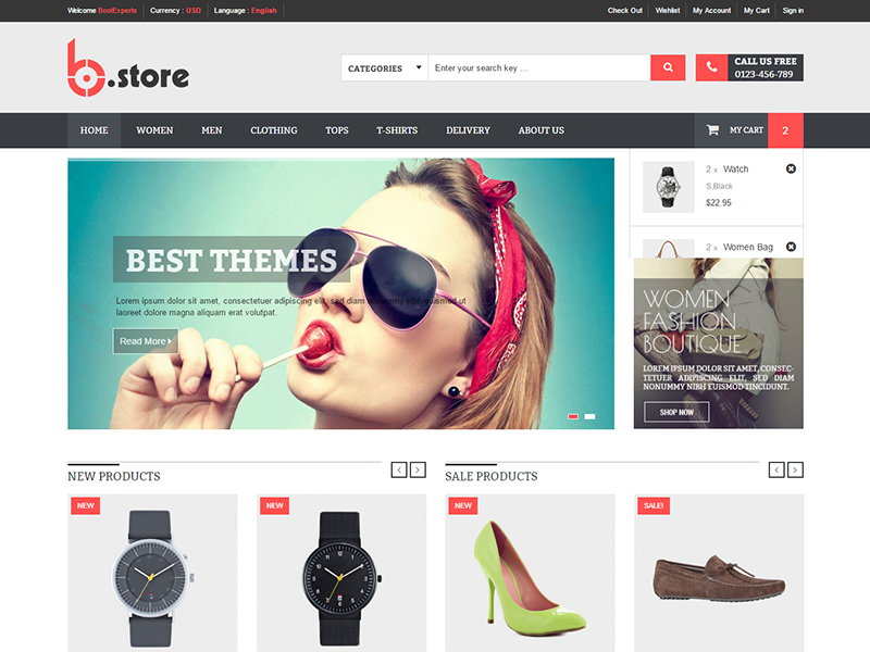 Dribbble - B-store_big.png By HasTech