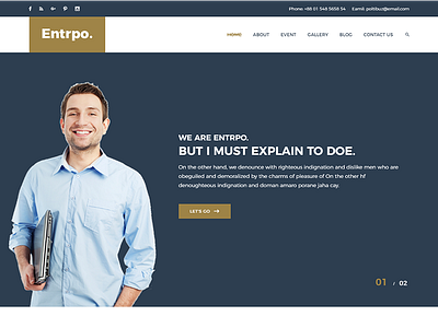 Entrpo - Entrepreneurs Celebrity Template