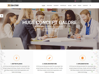 Megastar – Multipurpose HTML Template