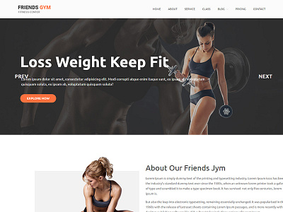 Friend Gym - Responsive WordPress Theme body building crossfit gym fitness gym theme health personal trainer sport club sports yoga