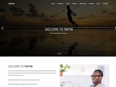 Personal Portfolio WordPress Theme