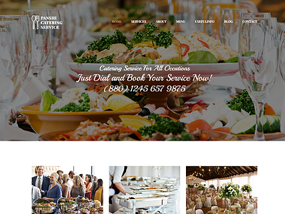 Panshi - Catering Service HTML Template bed and breakfast blog booking delivery food holiday hotel reservation resort restaurant travel vacation