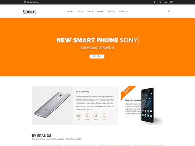 Subas – Electronics WooCommerce WordPress Theme bootstrap digital electronics electronics store electronics template html5 megamenu mobile phone modern shopping store tools