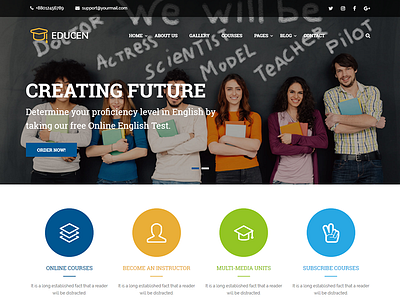 Educen - Education WordPress Theme