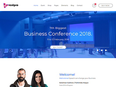 Eventpro - Events and Conference HTML Template