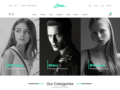 Eme - Multipurpose eCommerce Template bootstrap clothes electronics fashion flowers furniture html5 interior responsive shopping sport technology