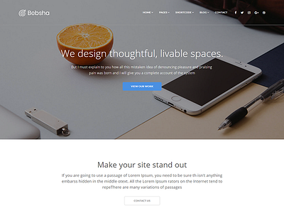 Bebsha - Multipurpose WordPress Theme