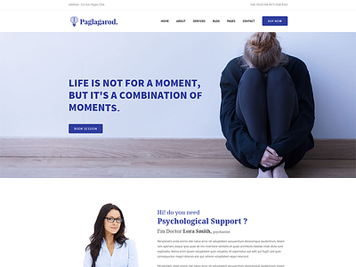 Paglagarod - Psychology & Counseling WordPress Theme