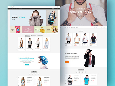 Dilan – Fashion eCommerce HTML5 Template bootstrap clean clothing creative ecommerce elegant fashion fashion shop html5 modern online shopping responsive