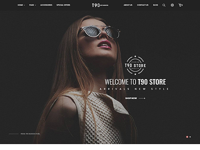 T90 - Fashion eCommerce Bootstrap 4 Template