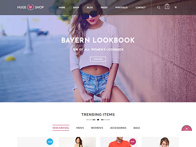 HugeShop - Multi-Purpose eCommerce Bootstrap 4 Template agency bag bootstrap bootstrap 4 cosmetic devices digital electronics electronics store fashion modern furniture glasses html5 jewelry mega modern online shop responsive shopping store