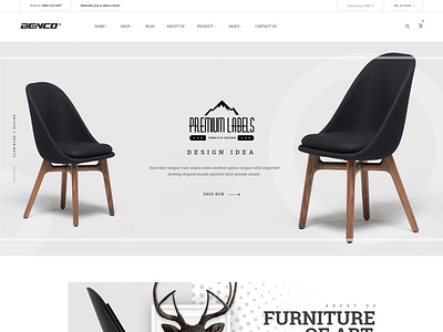 Benco - Furniture eCommerce Shopify Theme + RTL + Dropshipping agency bootstrap clean decoration ecommerce furniture handmade hightech interior modern multipurpose portfolio responsive shop shopify sections shopify theme shopping store showcase